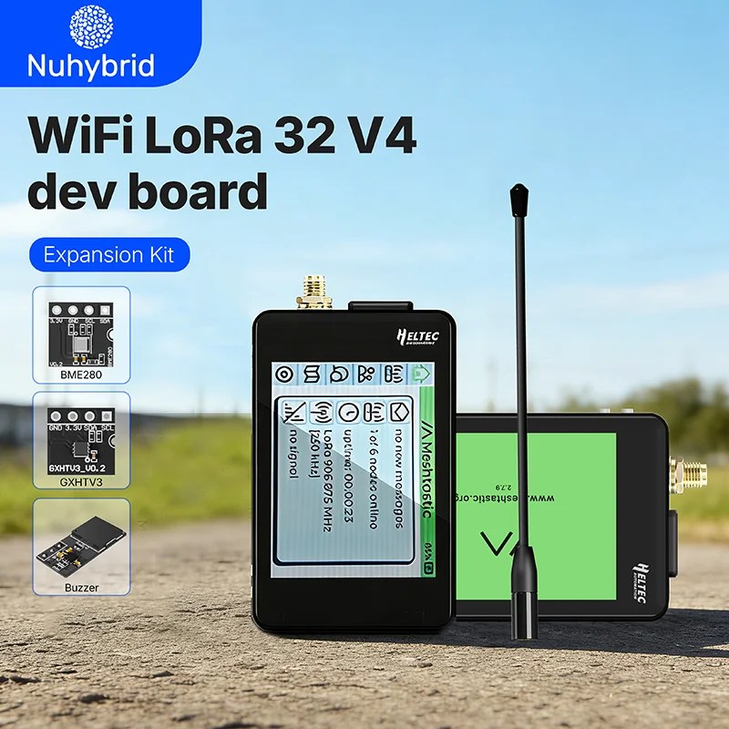 Heltec ESP32 LoRa V4 개발 보드 터치 스크린 확장 키트 ESP32 S..