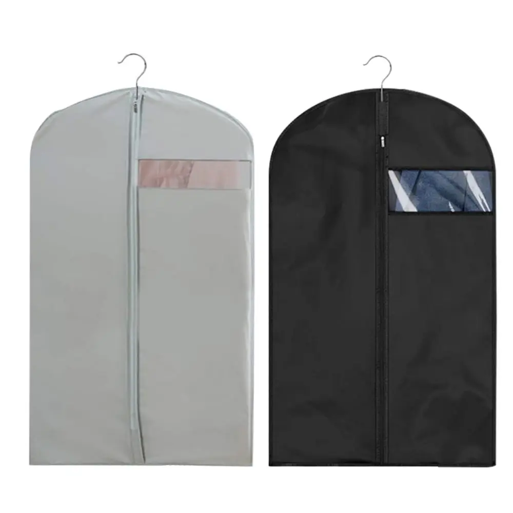 

Garment Bag Clothes Dust Bag PEVA Clothing Cover Closet Organizer Waterproof Dustproof Hanging Storage Bag Coat Suit Dress