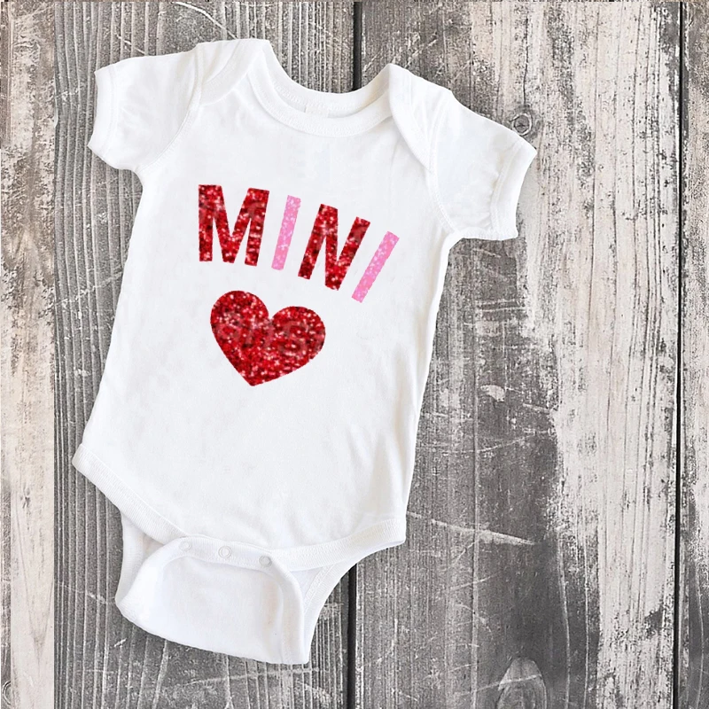 Pink Mama Mini Camicie Abbinate San Valentino Regali Per Bambini Camicie Per Figlia Abiti Coordinati Mamma E Me San Valentino Tee Carino