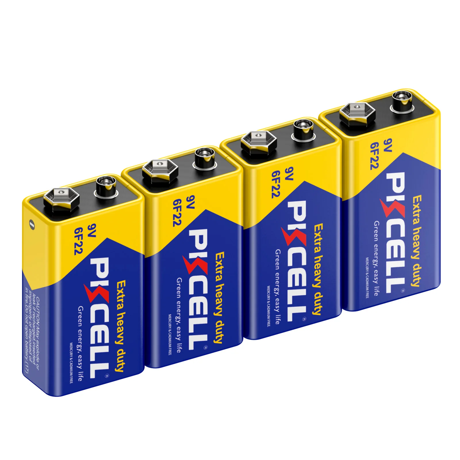 20PC PKcell 9V battery Dry Non-Rechargeable 6F22 PPP3 9 V Batteries as 6lr61 for remote control smoke detector Alarm toys