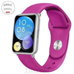 Silicone Sport Band Strap for Watch - Enhanced Comfort and Durability (Dragon fruit 40)