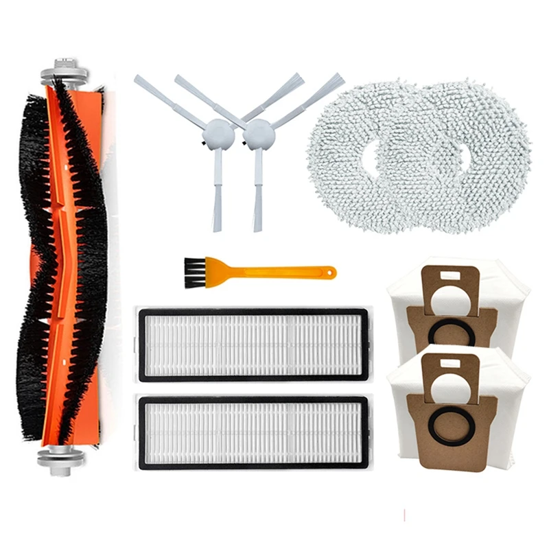 

Основная щетка для Xiaomi Mijia B101CN, фильтр НЕРА, боковая щетка, насадка на швабру, тканевые мешки для пыли, запчасти для пылесоса, замена
