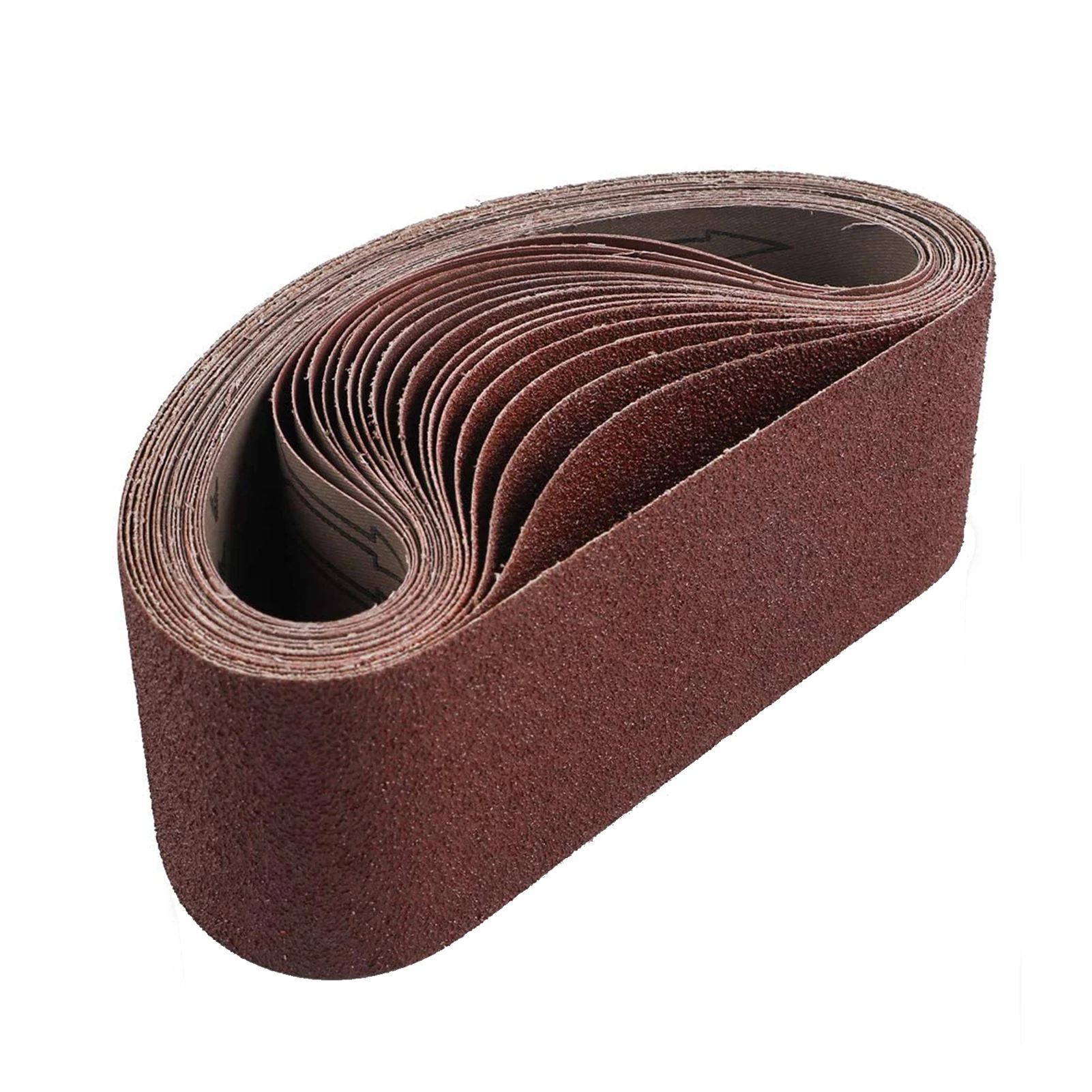 21x3 Inches Sanding Belt (533*76mm) 18 Pack Aluminum Oxide Sanding Belts (3 Each of 60 80 120 180 240 400 Grits) for Belt Sander