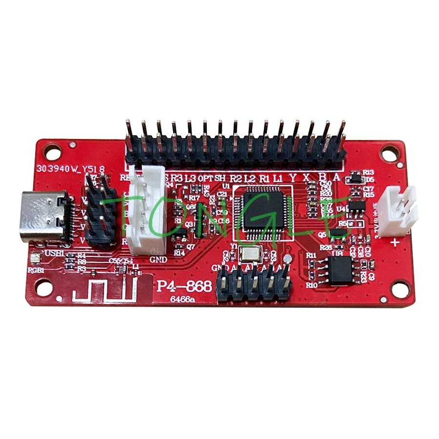 Wireless Bluetooth Joystick Encoder PCB Board with Zero Delay Controller and Built-in Battery
