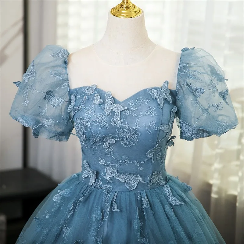 Party dress quinceanera dresses Sonhar Vestidos 15 Quinceanera Dresses Ball Gown Sweet Puff Sleeve Party Dress Elegant Sweetheart Prom Gown New