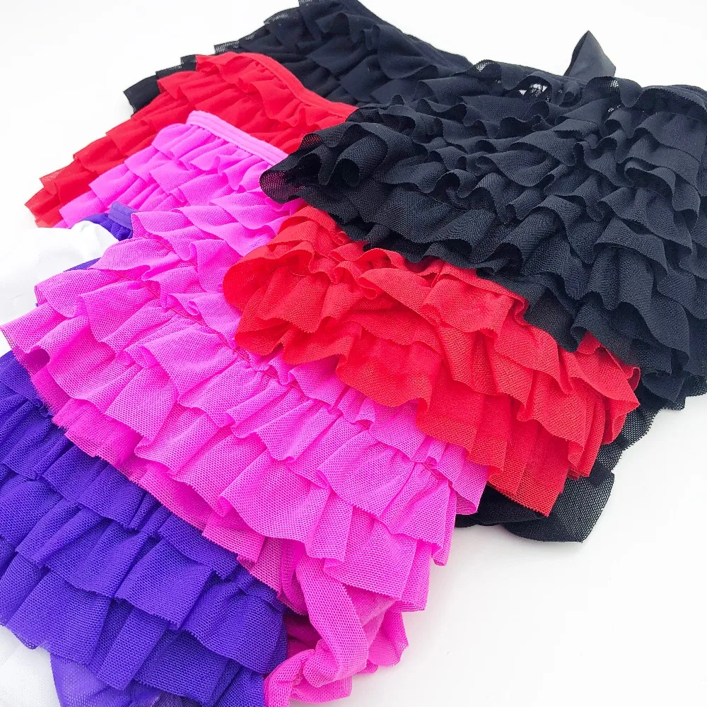 Sexy Panties Women's Layered Mesh Ruffled Panty Intimates Underwear Lingerie Mesh