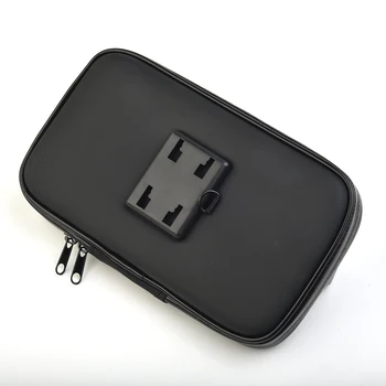 Custodia per borsa da supporto per manubrio ATV per moto per plastica ABS + telefono cellulare GPS impermeabile nero PU accessori per moto