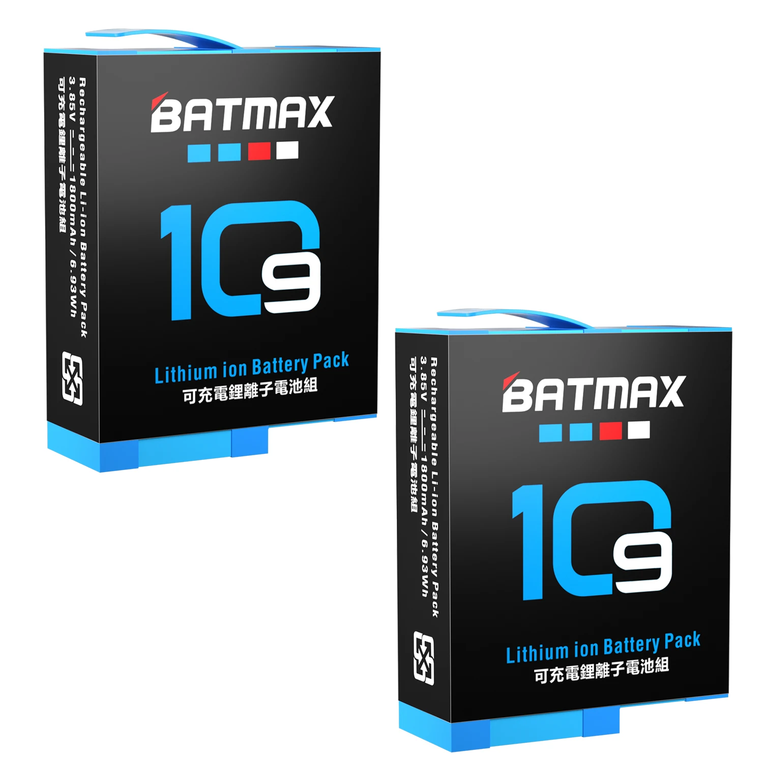

Batmax 1800mAh Replacement Battery for GoPro hero 10 Sports Camera for GoPro Hero 9,New Gopro hero 11 Action Camera