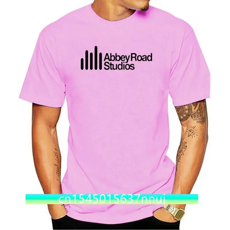 New Abbey Road Studio Logo T-Shirt Bianca Da Uomo Taglia S M L Xl 2Xl 3Xl