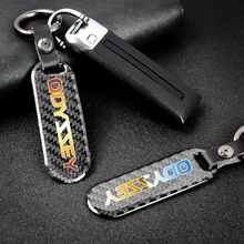 

Support personalized custom carbon fiber nameplate metal keychain for Honda Odyssey Accessories