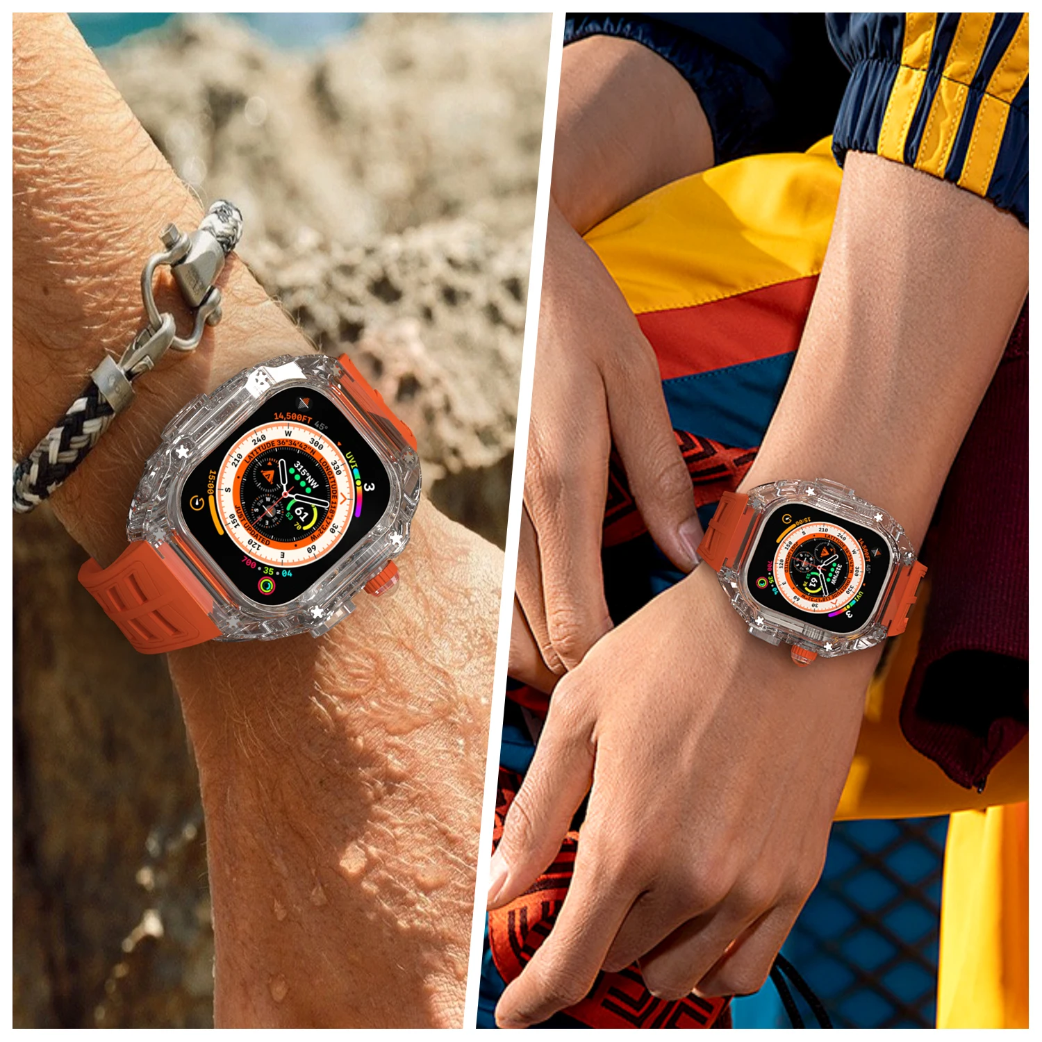  ġ  尡 ִ  淮 ϵ ̽,  ġ ø 8/7 45mm 41mm  ü , 49mm Ʈ