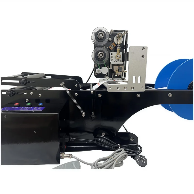 ZST-W02256S Semi-Automatic Electric Labeling Machine for round Bottles Best Pric
