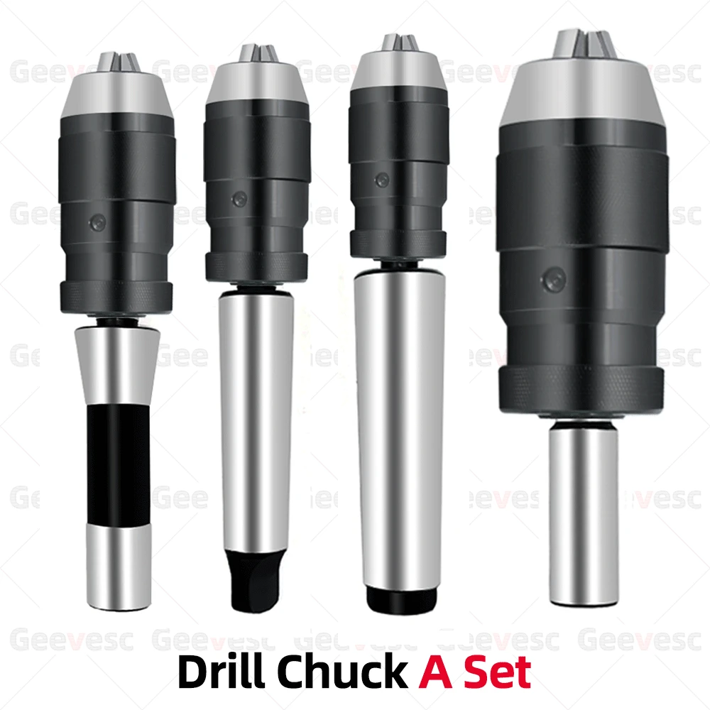 Auto B10 B12 B16 B18 B22 Tapper Morse Thread Shank Drill Chuck Arbor Lathe CNC machine Wood MT1 2 3 4 C6 8 10 12 16 20 R8 |