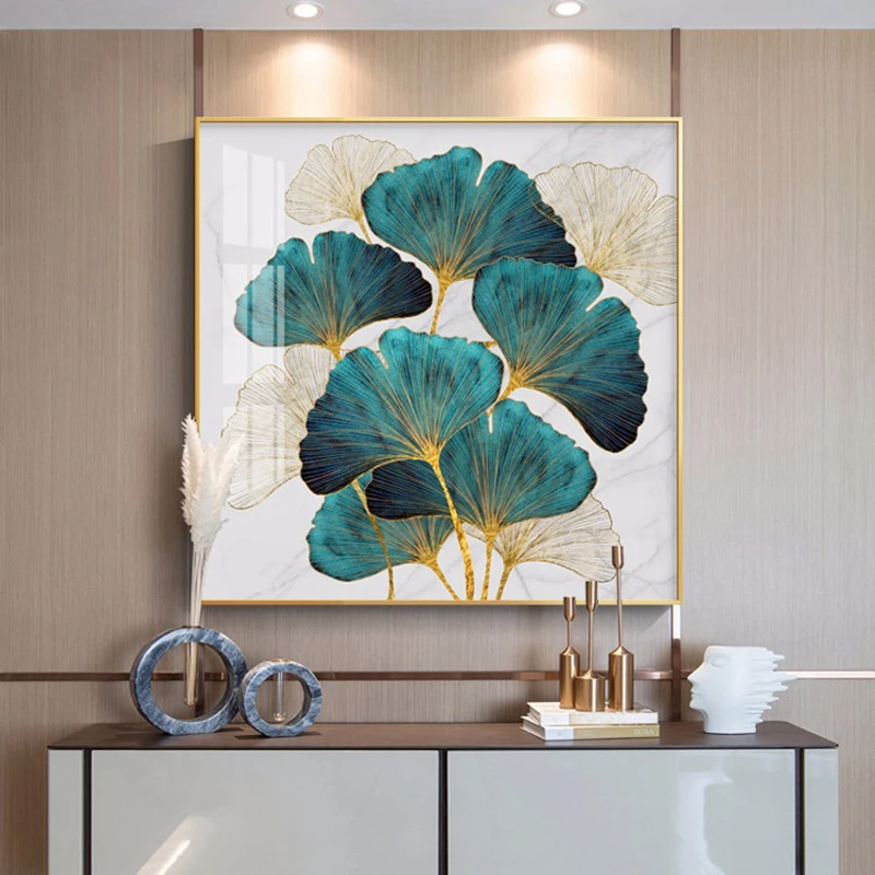 Needlework DIY Printed Landscape Series Ginkgo Biloba Cross Stitch Sets For Embroidery Kit Full Embroidery Cross-Stitching cross stitch kit