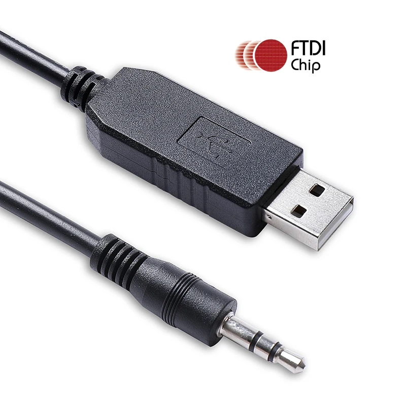 Radioshack scanner ftdi ft232rl usb uart ttl to 3 5mm stereo plug