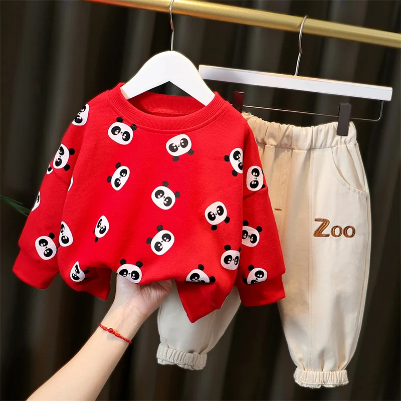 Baby clothing 2-piece set boy girl 0-4 years spring autumn baby boy outfits baby outfits children tracksuit