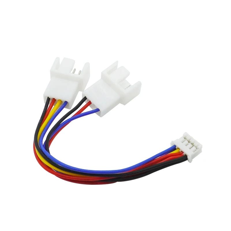 Motherboard 4-pin Adapter Kabel Teilen Sich In Vier Verlängerungskabel PWM  4pin Adapter Kabel Verlängerung Linie Multi-fan thermostat - AliExpress