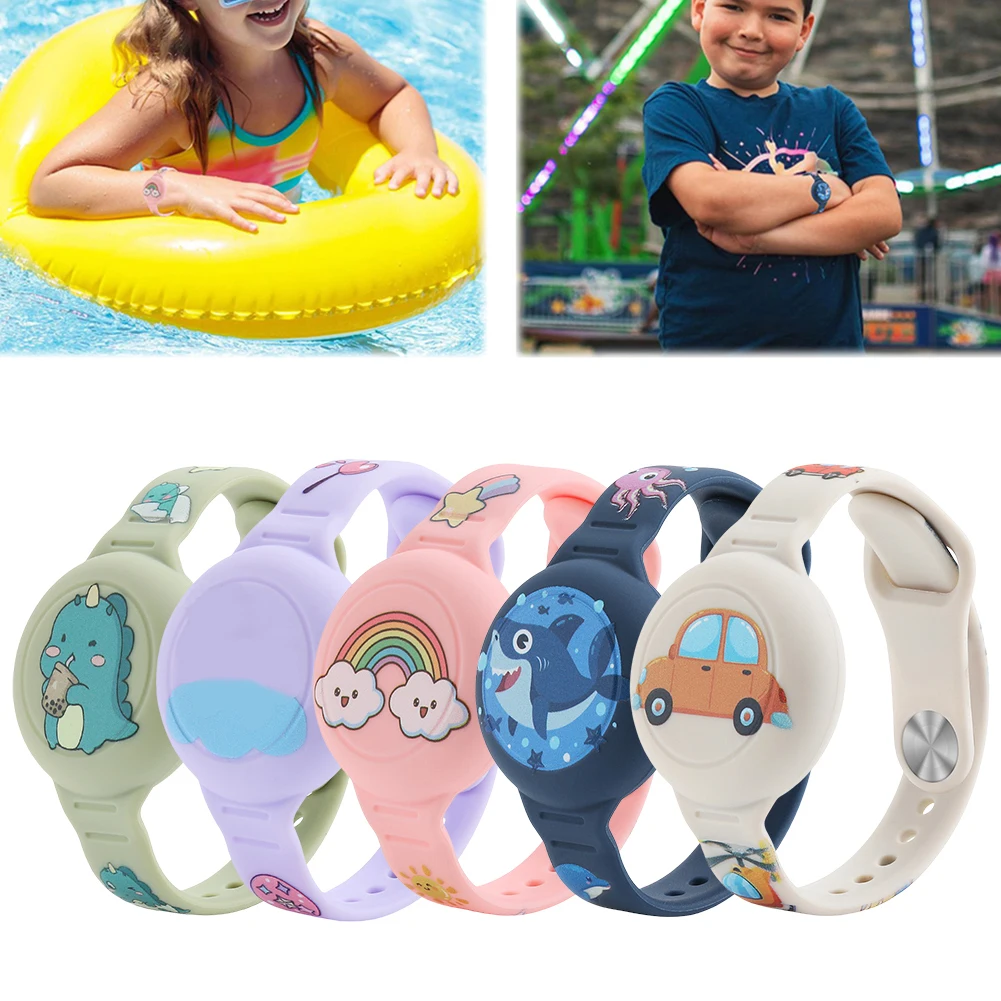 Waterproof Silicone GPS Tracker Wristband for Kids