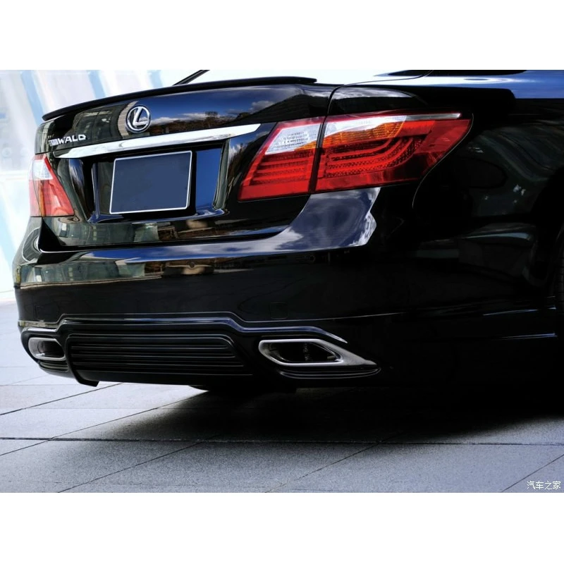 ForLexusLS460LS600SpoilerPUMaterialCarRearWingPrimerColor