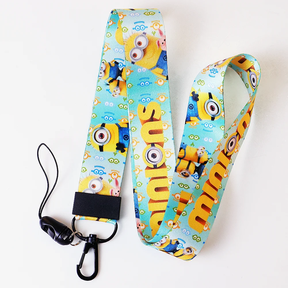 Minions Lanyards Minions Lanyards Neck Strap Credit Card Case Badge Holder