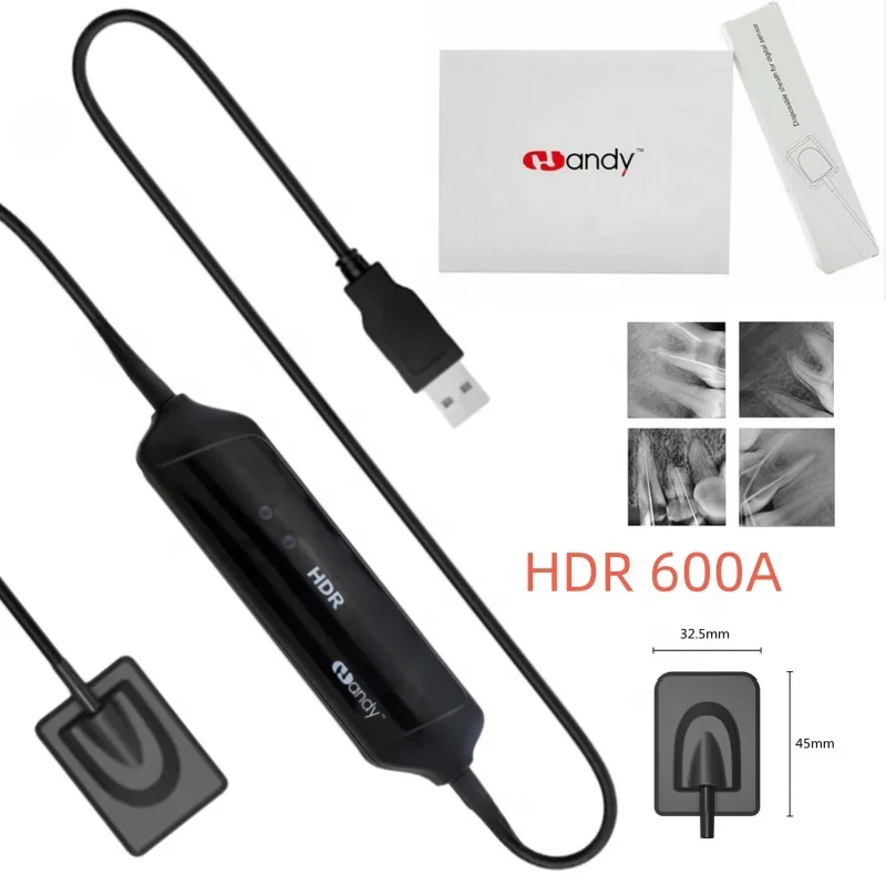 

Handy Dental RVG X Ray Sensor HDR 600C Fast Transmission Digital Intraoral System Size 2.0 with TWAIN Driver