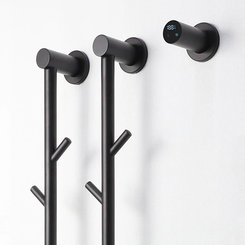 Electric Towel Rack Heating Towel Holder Thermostatic For Bathroom