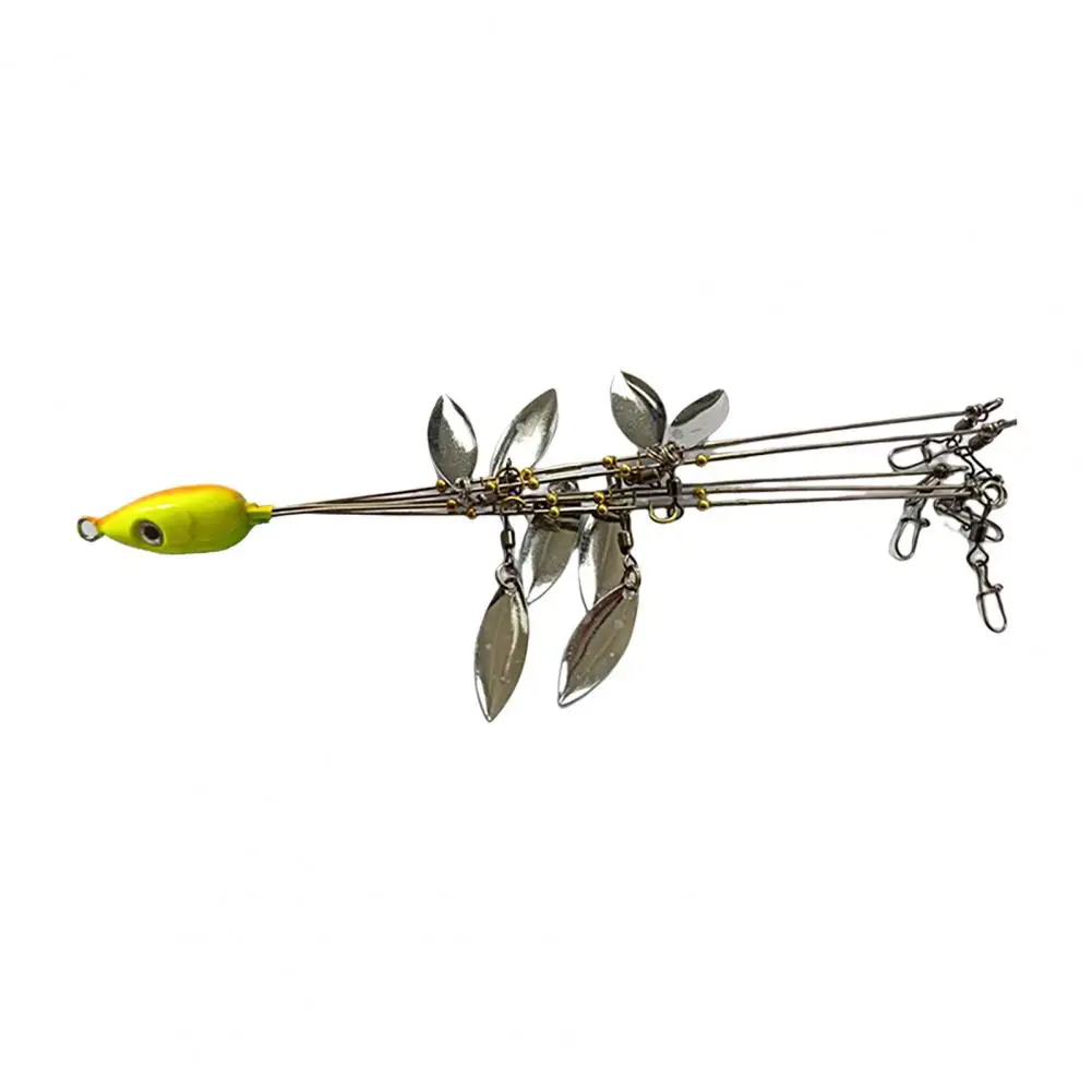 

21g/23cm Fish Lure Useful Reusable Swivel Spinner Portable Fishing Lure for Fishing Lover Hard Fishing Bait Fish Lure