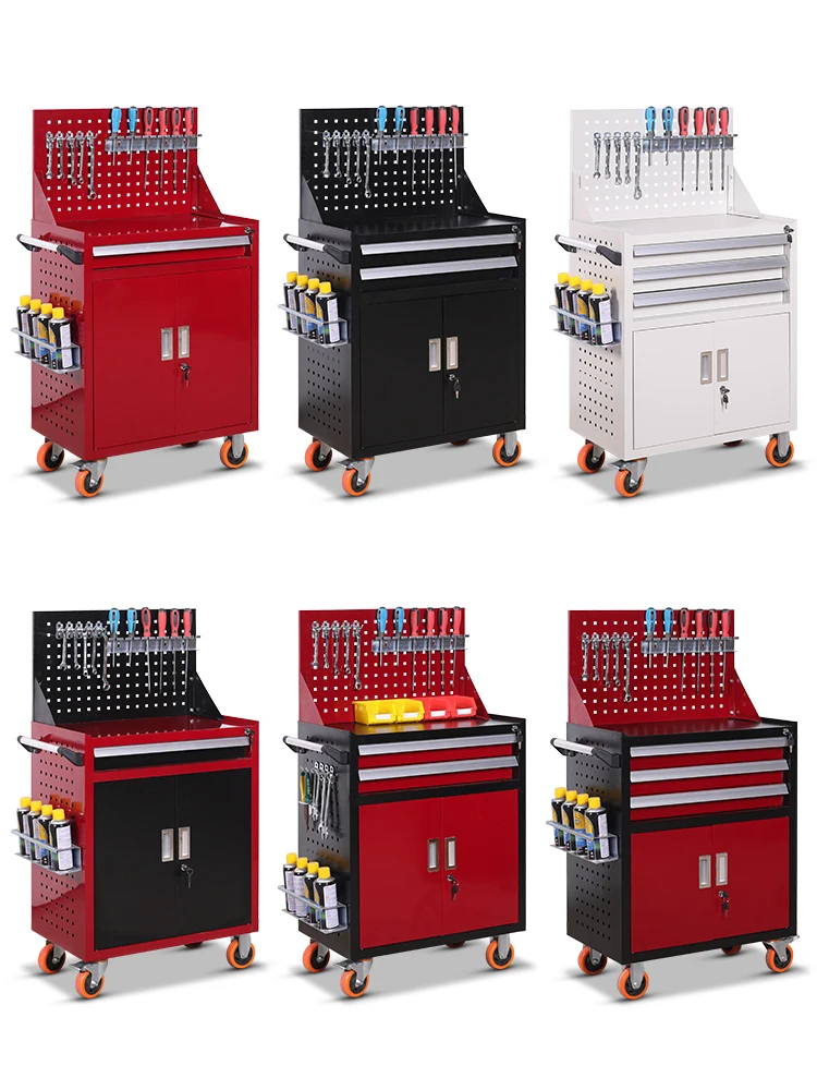 Yy Toolbox Workshop Tool Cabinet Repair Box Hardware Parts Trolley wyj hardware toolbox workshop tool cabinet maintenance small trolley box parts cabinet