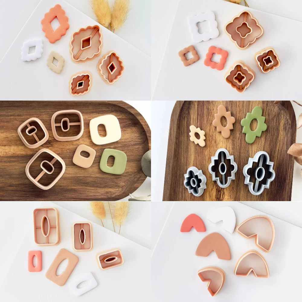 Polymer Clay Cutter Earring Making 3Pcs/Set