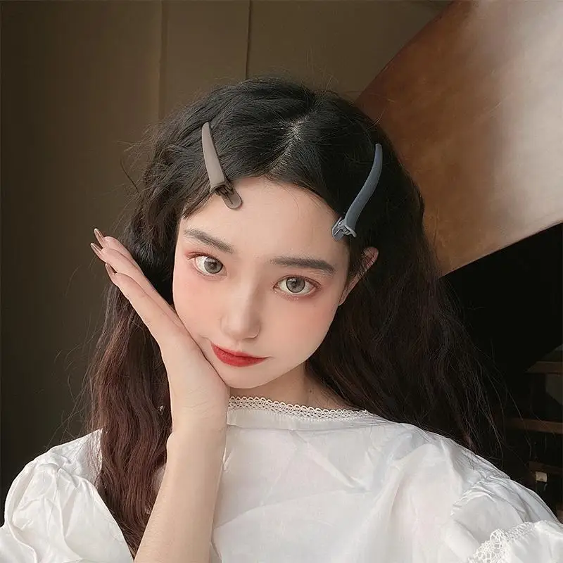 Duck Mouth Hairpins - 10pcs Plastic Hair Clips | Korean Style DIY Hair Styling Tools