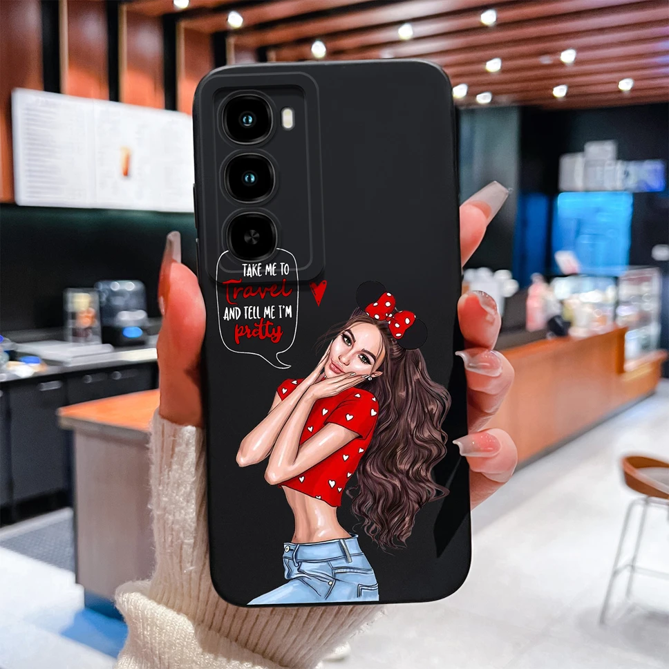 Butterfly Design Liquid Silicone Protective Phone Case, Soft and Smooth  with Bumper Shell