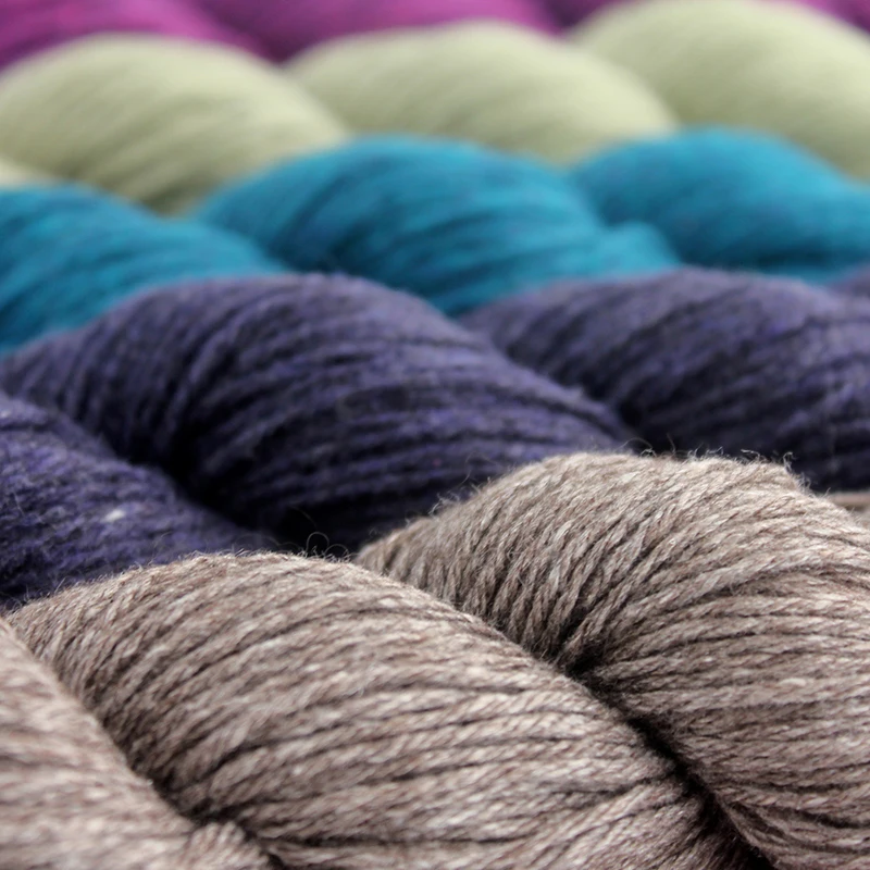 50g Hank Silk Tibetan Yak Yarn Soft Hand Knitting Crochet DIY Sweaters Shawls And Fashion Clothes Cathay 4 3