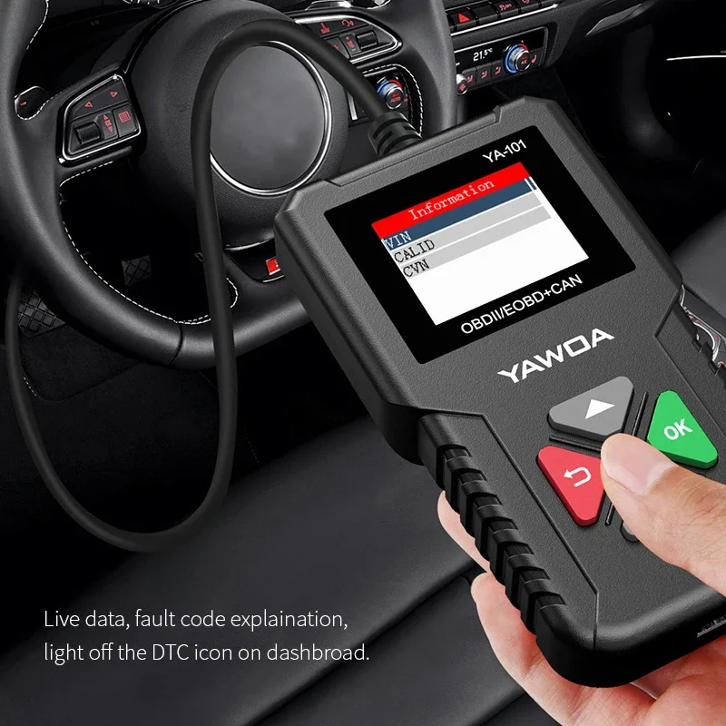

Считыватель кодов автомобилей, Автомобильный сканер OBD2, диагностический инструмент для диагностики двигателя, автомобильные аксессуары CR3001