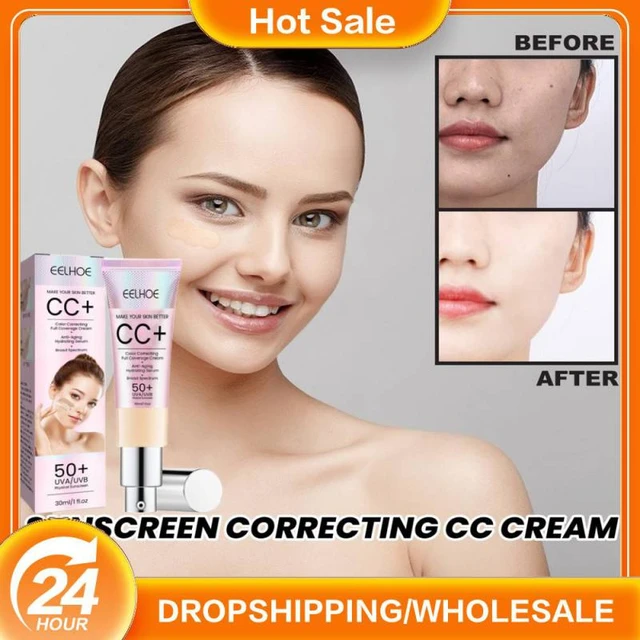 EELHOE Sunscreen CC Cream Natural Moisturizing Foundation Concealer  Whitening Oil-control Facial Beauty Makeup Cosmetics - AliExpress