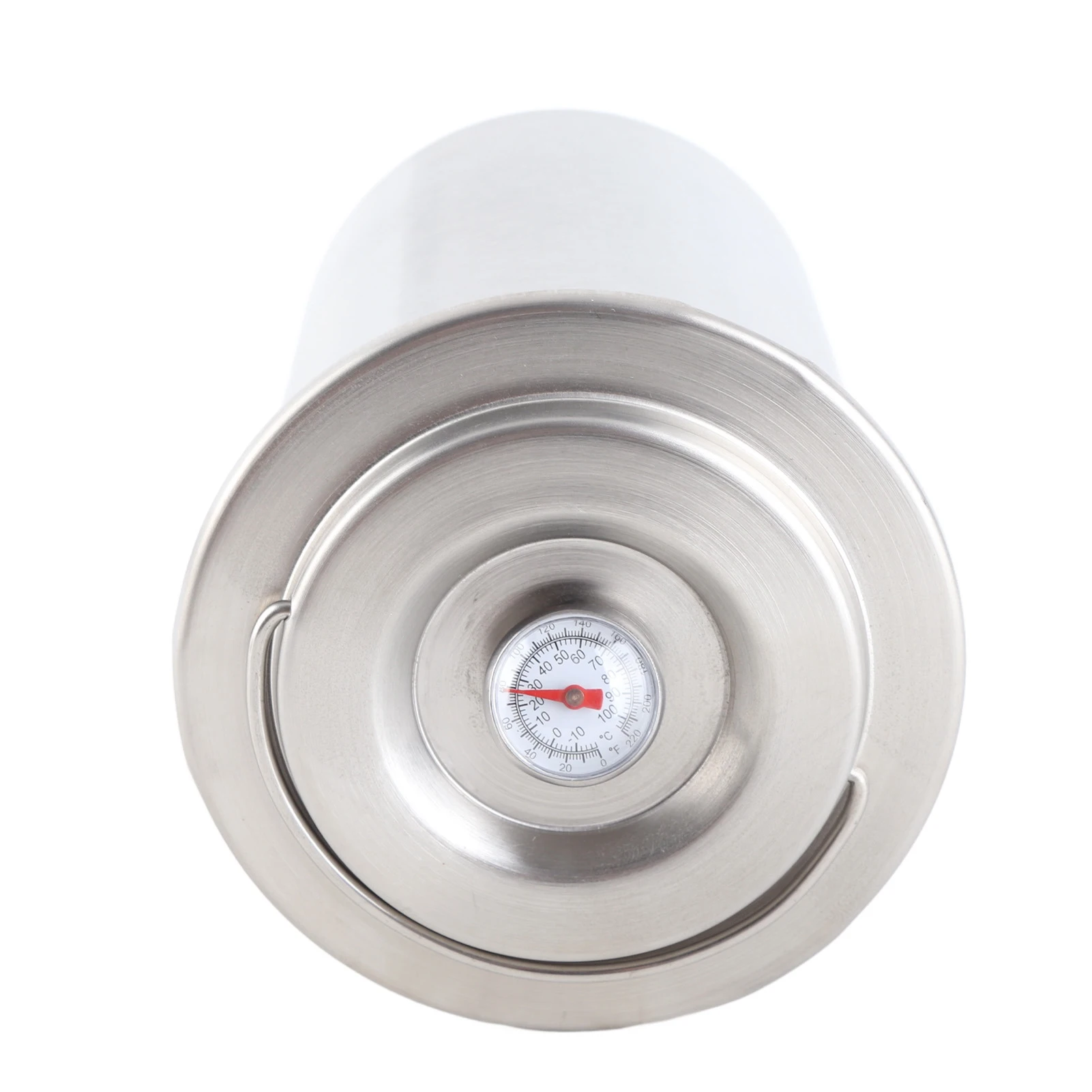 Stainless Steel Ham Maker, Healthy Homemade Deli Meat Press, Kitchen Bacon Mold Boiler Pot Pan Stove with Thermometer 5