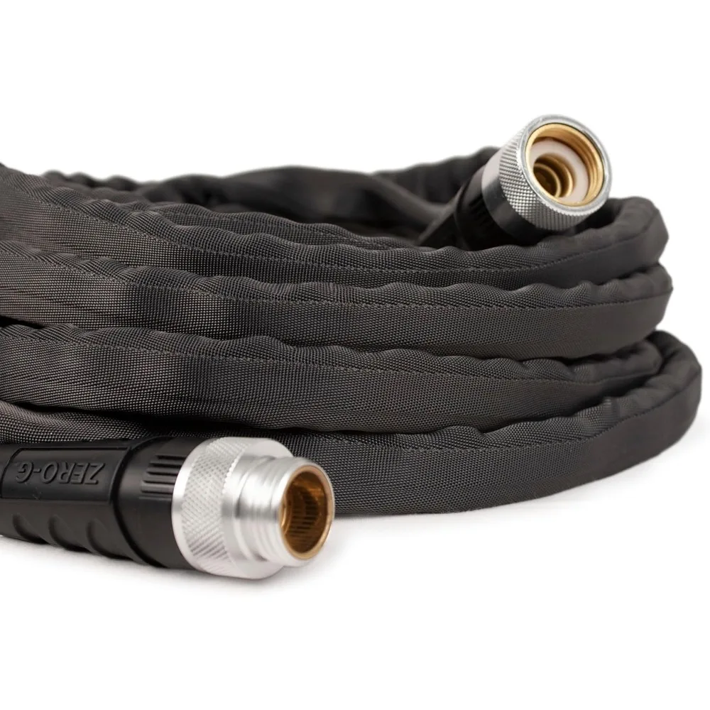 zero-G 4001-50 Lightweight, Ultra Flexible, Durable, Kink-Free Garden Hose, 5/8-Inch by 50-Feet,Black 5