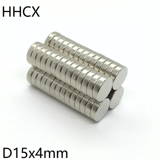 10 50 100PCS/LOT Button Magnets 15*2 Disc Neodymium Strong