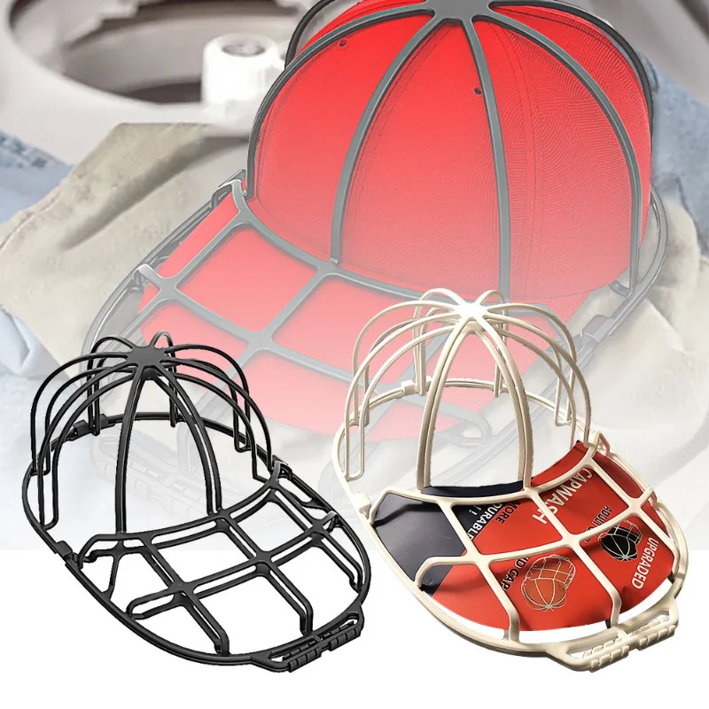 Casquette de Baseball rondelle Anti-déformation casquette protecteur support pour lave-vaisselle lavage hine chapeau nettoyage cadre Cage stockage chapeau_voghion.com