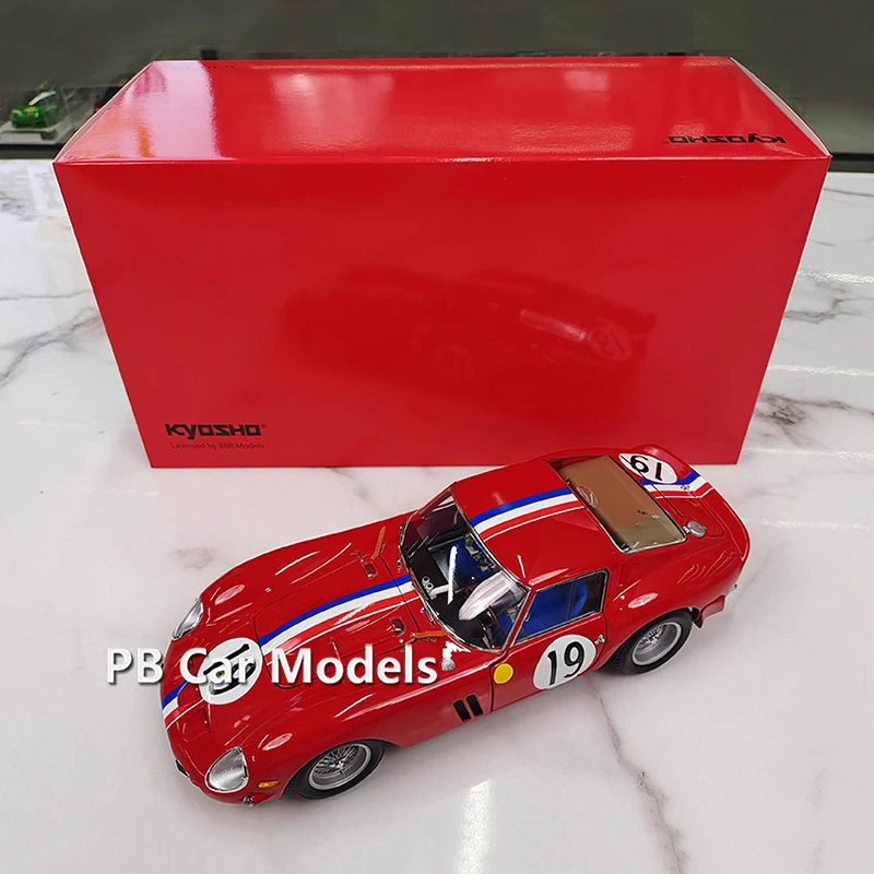 KYOSHO ダイキャストモデル 1/18 250GTO 合金製カーモデルSUV Kyosho合金カーモデルコレクション、完全にオープン、1/18