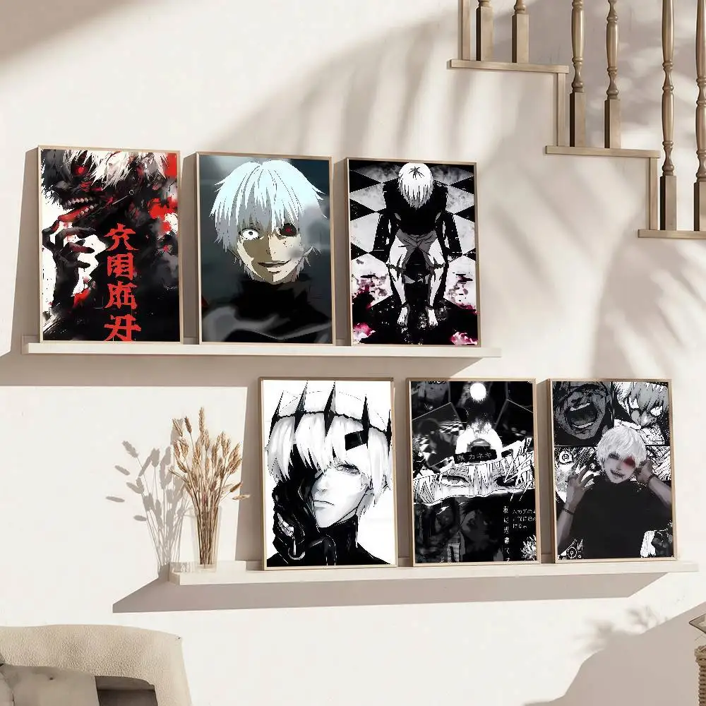 Anime Tokyo Ghoul Cool Canvas Art Poster
