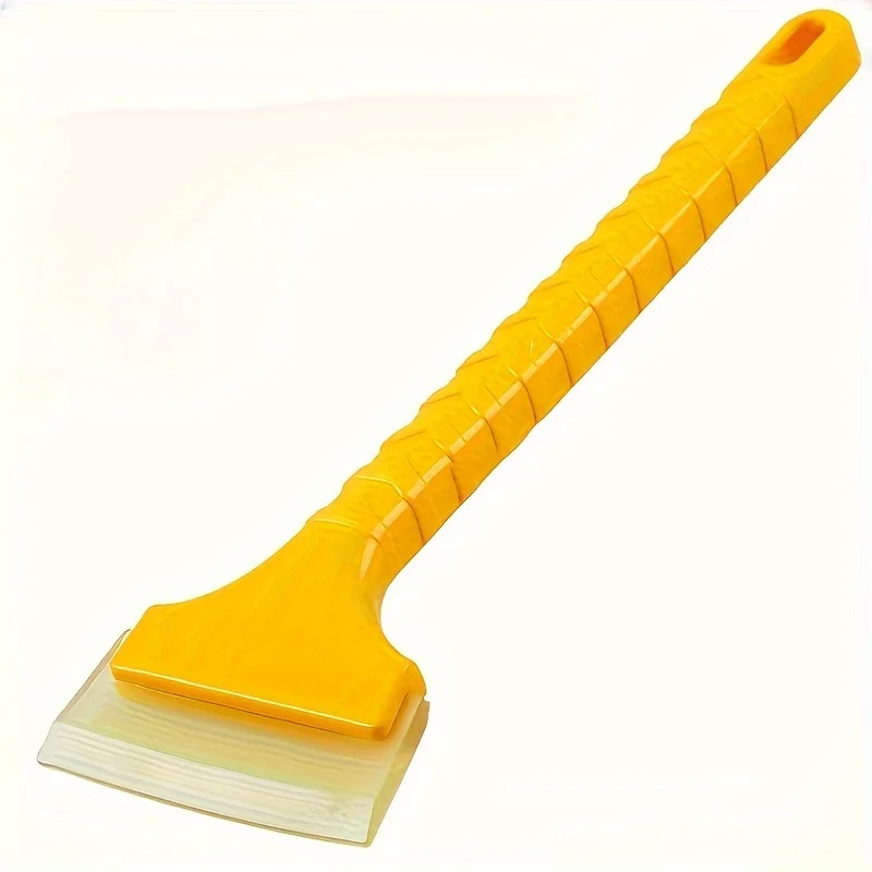 2pcs Car snow shovel, glass tool, snow brush, defrosting and ice removal shovel, scraping shovel