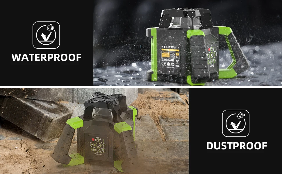 Laser Level RL300HVG, Indoor Self Leveling Rotating Laser, 2-level Waterproof L