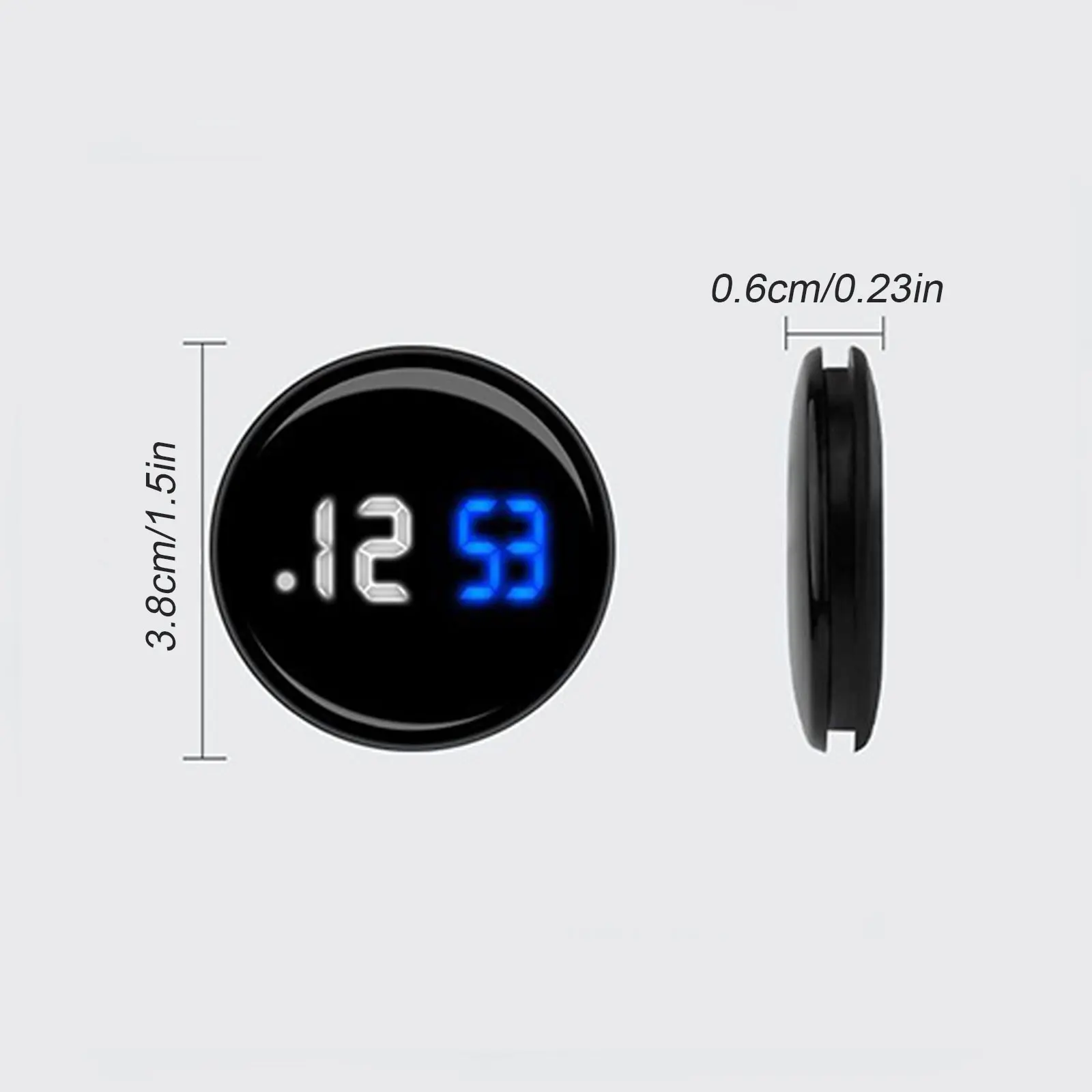 Car Interior Clock for Car Vehicle Watch Car Supplies Novelty Best Waterproof Car Clock Automotive Electronic Accessories