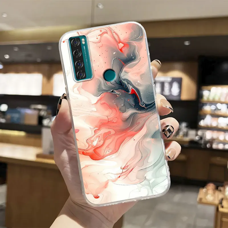 Transparent Shockproof Silicone Soft Phone Case
