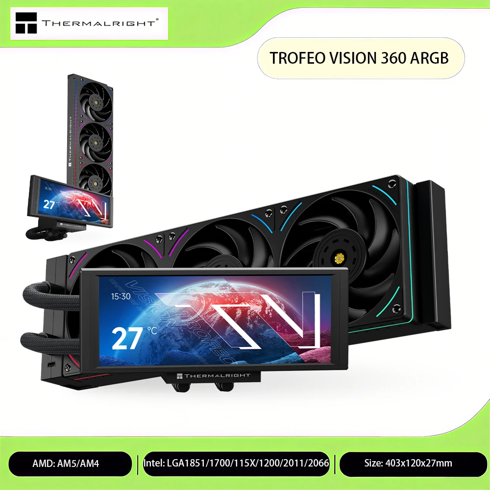 Thermalright TROFEO VISION 360 ARGB All-In-One Water Cooler 360mm