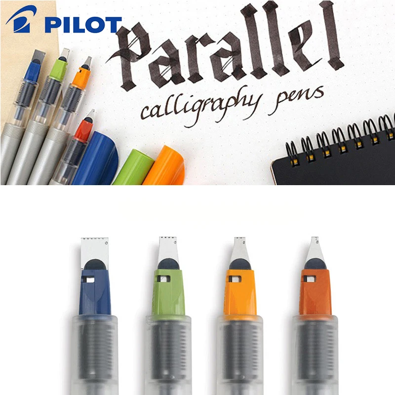 New Sale Pilot Parallel Pen Art Fountain Pen FP3-SS Special font writing  Goethe body Adult Artwork Duckbill Parallel pen