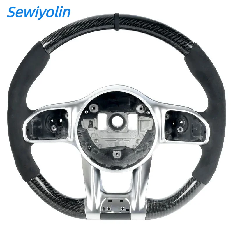 

Real Carbon Steering Wheel for Mercedes-Benz AMG G-Class G500 C63 W212 W205 W204 W213 CLA CLS GLC GLE GLK ML Upgrade 2010-2021