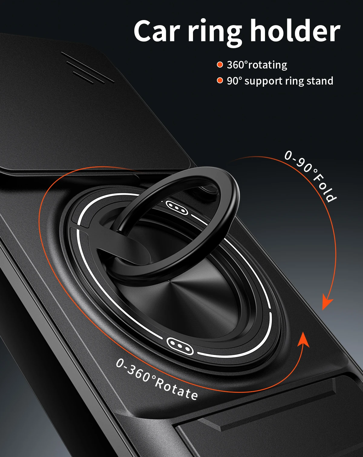 Enhanced Shockproof Slide Lens Armor Cover