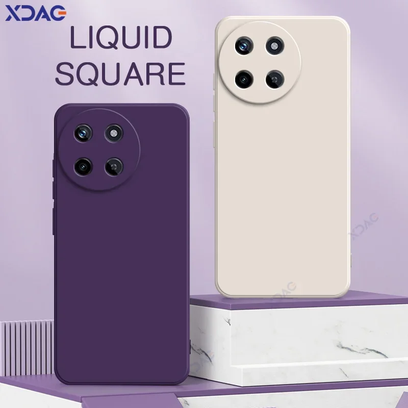 Luxury Dual Layer Camera-Protection Silicone Phone Case