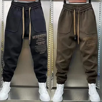 Pantaloni da uomo di tendenza autunno Pantaloni sportivi da strada di alta qualità Pantaloni sportivi da 9 minuti Abbigliamento da uomo alla moda 2024 Streetwear Uomo 1